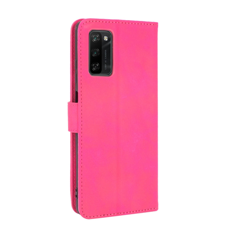 For Blackview A100 Solid Color Skin Feel Magnetic Buckle Horizontal Flip Calf Texture PU Leather Case with Holder & Card Slots & Wallet(Rose Red) - More Brand by PMC TechLife | Online Shopping South Africa | PMC TechLife | Buy Now Pay Later Mobicred