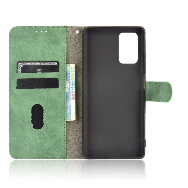 For Blackview A100 Solid Color Skin Feel Magnetic Buckle Horizontal Flip Calf Texture PU Leather Case with Holder & Card Slots & Wallet(Green) - More Brand by PMC TechLife | Online Shopping South Africa | PMC TechLife | Buy Now Pay Later Mobicred