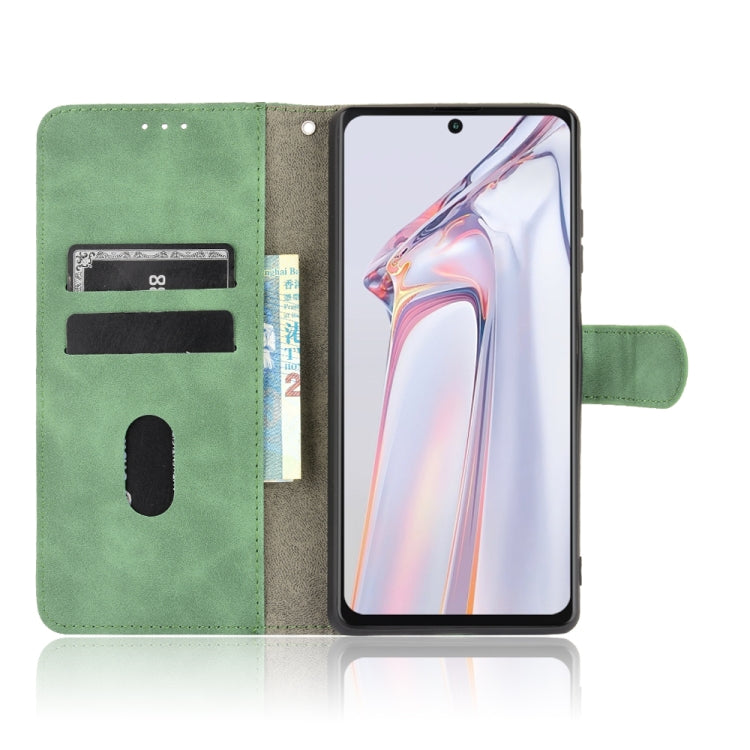 For Blackview A100 Solid Color Skin Feel Magnetic Buckle Horizontal Flip Calf Texture PU Leather Case with Holder & Card Slots & Wallet(Green) - More Brand by PMC TechLife | Online Shopping South Africa | PMC TechLife | Buy Now Pay Later Mobicred