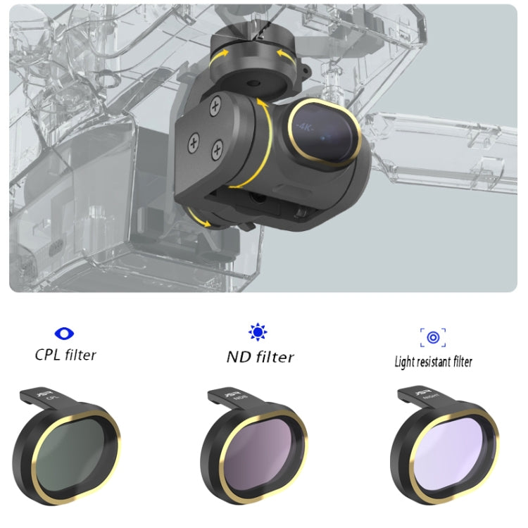 JSR for FiMi X8 mini Drone 3 in 1 CPL+ ND8 + ND16 Lens Filter Kit -  by JSR | Online Shopping South Africa | PMC TechLife | Buy Now Pay Later Mobicred