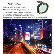 JSR for FiMi X8 mini Drone 5 in 1 STAR + ND4 + ND8 + ND16 + ND32 Lens Filter Kit