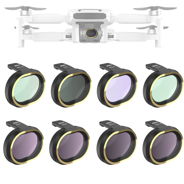 JSR for FiMi X8 mini Drone 8 in 1 UV + CPL + ND8 + ND16 + ND32 + STAR + NIGHT Lens Filter Kit