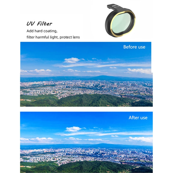 JSR for FiMi X8 mini Drone 8 in 1 UV + CPL + ND8 + ND16 + ND32 + STAR + NIGHT Lens Filter Kit