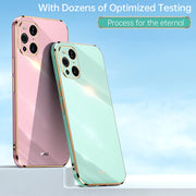 For OPPO Find X3 Pro XINLI Straight Edge 6D Electroplate TPU Phone Case(Hawthorn Red)