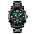 SKMEI 1642 Three-time Display Luminous Electronic Watch, Support Alarm Clock(Black) - free shipping - PMC TechLife - Order now!