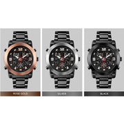 SKMEI 1642 Three-time Display Luminous Electronic Watch, Support Alarm Clock(Black)
