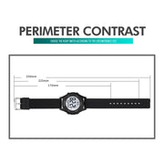 SKMEI 1758 Multifunctional LED Digital Display Luminous Silicone Strap Electronic Watch(Dark Blue)