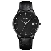 SKMEI 1801 Men Casual Calendar Quartz Watch(BLack)