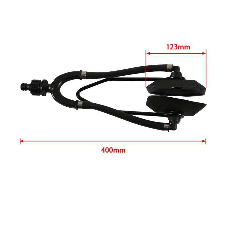 A6405 Marine Double-tube Reinforced Square-head Motor Cleaner - Marine Accessories & Parts by PMC TechLife | Online Shopping South Africa | PMC TechLife | Buy Now Pay Later Mobicred