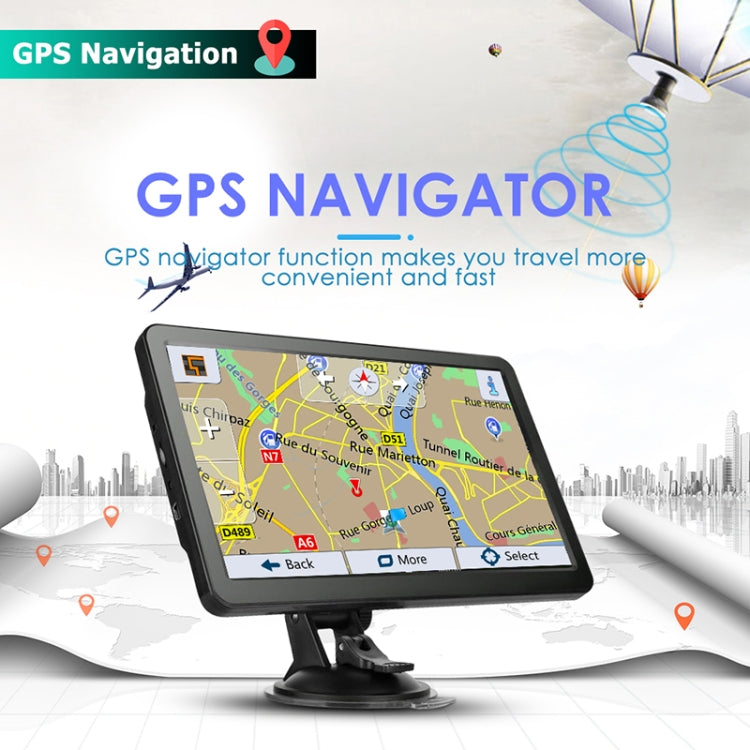 7 inch Car HD GPS Navigator 8G+128M Resistive Screen Support FM / TF Card, Specification:Southeast Asia Map