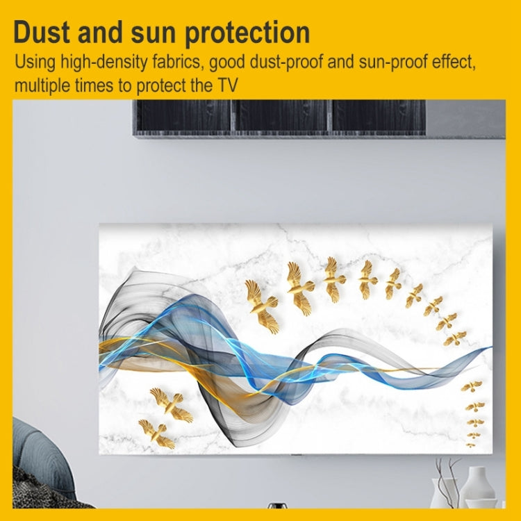 Household Cloth Dust-proof Cover for Television, Size:30-32 inch(Love) - Dust Covers by PMC TechLife | Online Shopping South Africa | PMC TechLife