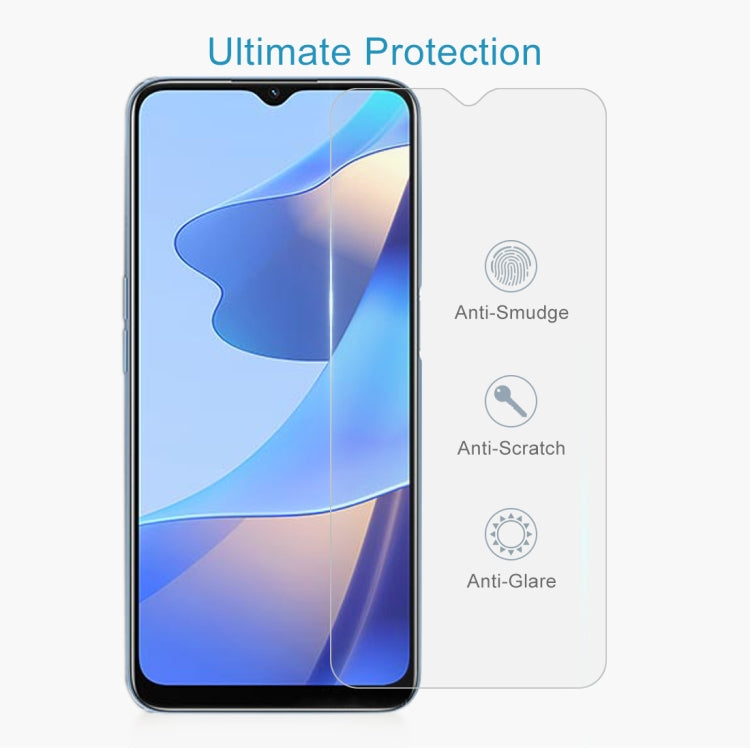 For OPPO A16 / A16S 0.26mm 9H 2.5D Tempered Glass Film