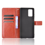 For Blackview A100 Crazy Horse Texture Horizontal Flip Leather Case with Holder & Card Slots & Lanyard(Brown)