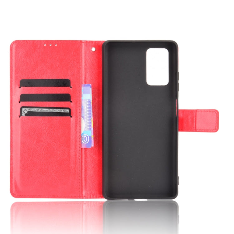 For Blackview A100 Crazy Horse Texture Horizontal Flip Leather Case with Holder & Card Slots & Lanyard(Red) - More Brand by PMC TechLife | Online Shopping South Africa | PMC TechLife | Buy Now Pay Later Mobicred