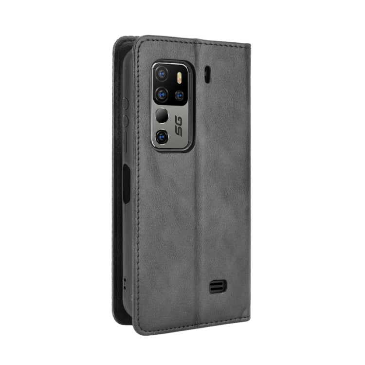 For Ulefone Armor 11 5G / Armor 11T 5G Magnetic Buckle Retro Crazy Horse Texture Horizontal Flip Leather Case with Holder & Card Slots & Photo Frame(Black) - Ulefone Cases by PMC Jewellery | Online Shopping South Africa | PMC Jewellery | Buy Now Pay Later Mobicred