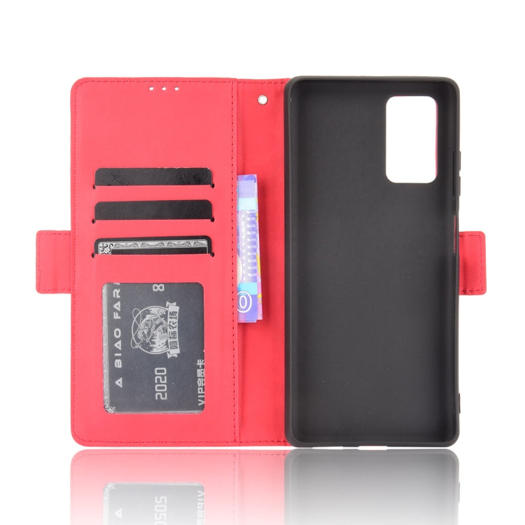 For Blackview A100 Skin Feel Calf Pattern Horizontal Flip Leather Case with Holder & Card Slots & Photo Frame(Red) - free shipping - PMC TechLife - Order now!