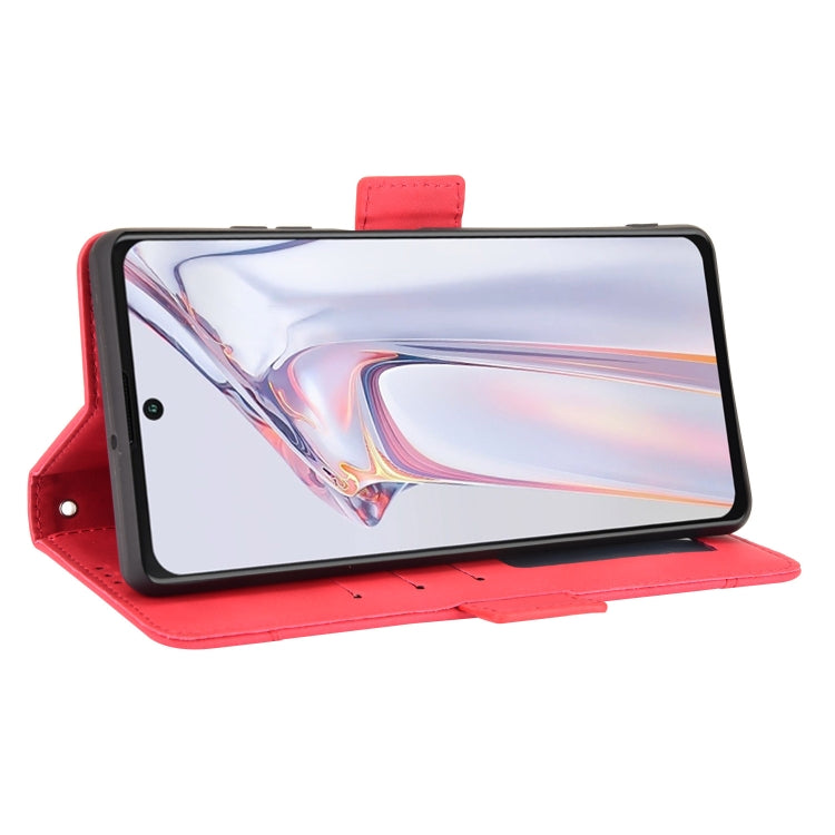 For Blackview A100 Skin Feel Calf Pattern Horizontal Flip Leather Case with Holder & Card Slots & Photo Frame(Red) - free shipping - PMC TechLife - Order now!