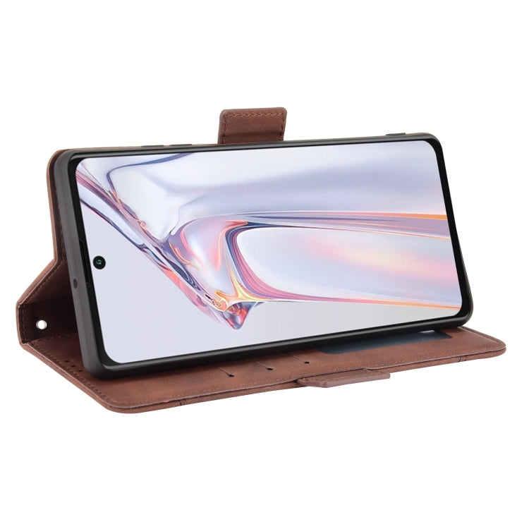 For Blackview A100 Skin Feel Calf Pattern Horizontal Flip Leather Case with Holder & Card Slots & Photo Frame(Brown) - More Brand by PMC TechLife | Online Shopping South Africa | PMC TechLife | Buy Now Pay Later Mobicred
