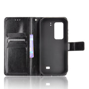 For Ulefone Armor 11 5G/11T 5G Crazy Horse Texture Horizontal Flip Leather Case with Holder & Card Slots & Lanyard(Black)