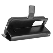 For Ulefone Armor 11 5G/11T 5G Crazy Horse Texture Horizontal Flip Leather Case with Holder & Card Slots & Lanyard(Black)