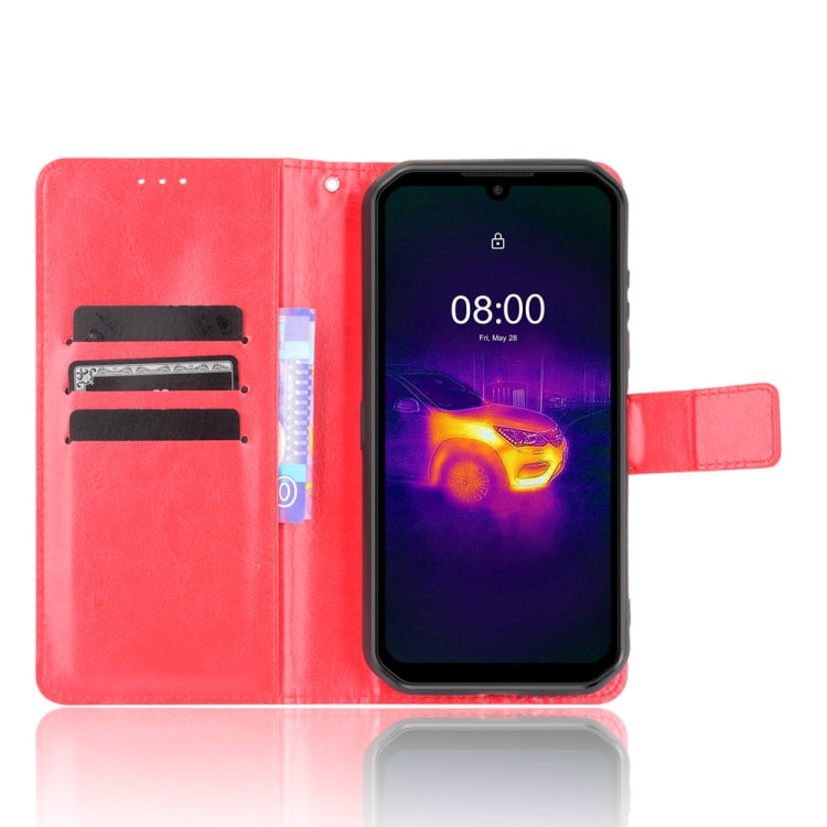 For Ulefone Armor 11 5G/11T 5G Crazy Horse Texture Horizontal Flip Leather Case with Holder & Card Slots & Lanyard(Red) - Ulefone Cases by PMC Jewellery | Online Shopping South Africa | PMC Jewellery | Buy Now Pay Later Mobicred