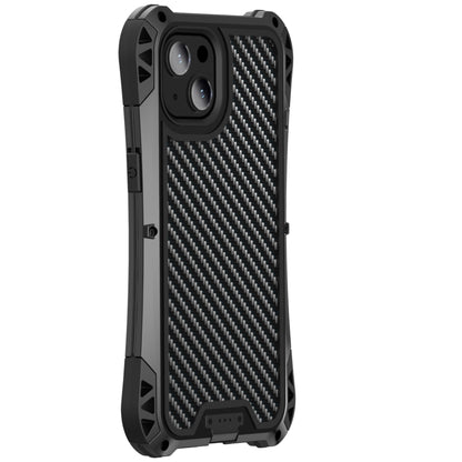 For iPhone 13 mini R-JUST AMIRA Shockproof Dustproof Waterproof Metal Protective Case (Black) - iPhone 13 mini Cases by R-JUST | Online Shopping South Africa | PMC Jewellery | Buy Now Pay Later Mobicred