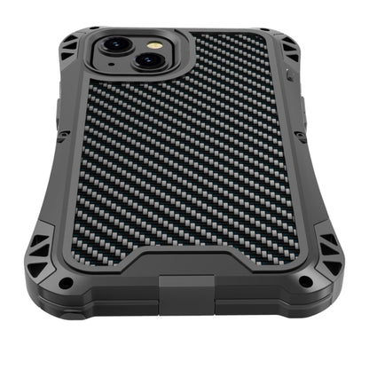 For iPhone 13 mini R-JUST AMIRA Shockproof Dustproof Waterproof Metal Protective Case (Black) - iPhone 13 mini Cases by R-JUST | Online Shopping South Africa | PMC Jewellery | Buy Now Pay Later Mobicred