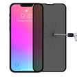 For iPhone 16e / 14 / 3 / 13 Pro Anti-peeping Plasma Oil Coated High Aluminum Wear-resistant Tempered Glass Film - iPhone 13 Tempered Glass by PMC TechLife | Online Shopping South Africa | PMC TechLife | Buy Now Pay Later Mobicred