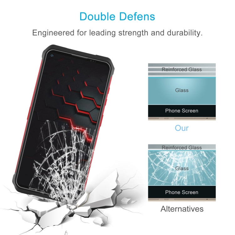 For Doogee V10 5G 50 PCS 0.26mm 9H 2.5D Tempered Glass Film - For Doogee by PMC TechLife | Online Shopping South Africa | PMC TechLife | Buy Now Pay Later Mobicred