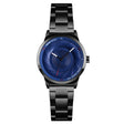 SKMEI 9210 Ladies Business Watch Simple 3D Dial Quartz Watch(Black Blue) - free shipping - PMC TechLife - Order now!
