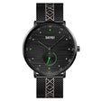 SKMEI 9218 Men Horizontal Striped Arabic Numeral Dial Mesh Belt Quartz Watch(Green) - free shipping - PMC TechLife - Order now!