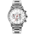 SKMEI 9241 Men Calendar Stopwatch Stainless Steel Strap Quartz Watch(Silver) - free shipping - PMC TechLife - Order now!