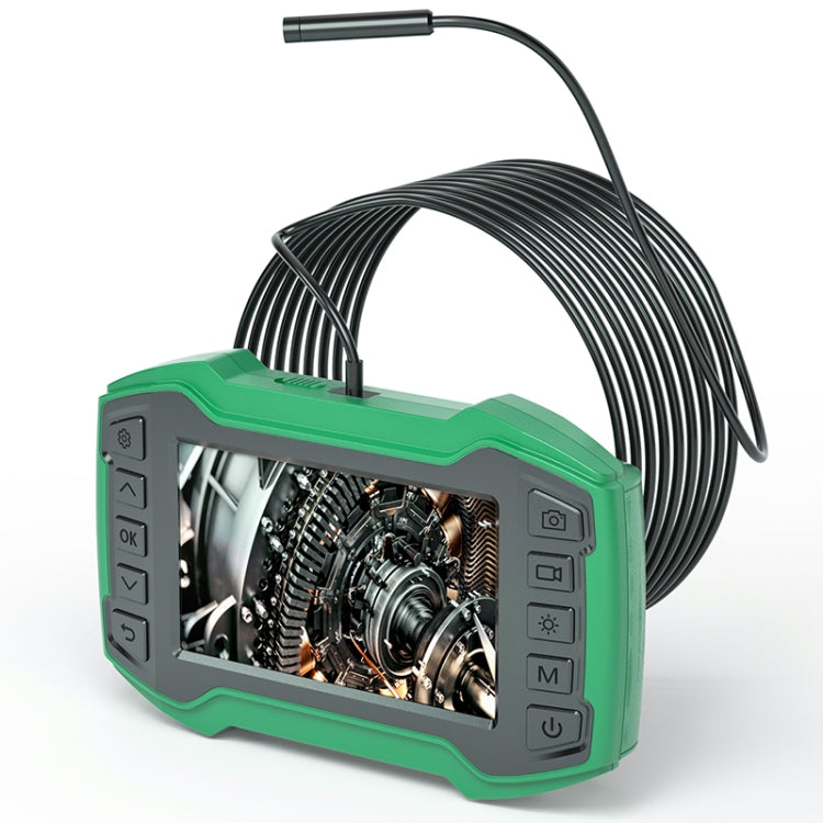 inskam452-2 Dual-lens 4.5 inch IPS Screen 1080P HD Endoscope 200W Pixel Industrial Endoscope, Hard Cable Length: 5m