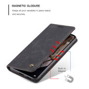 CaseMe 013 Multifunctional Horizontal Flip Leather Case with Holder & Card Slot & Wallet For Huawei P50(Black)