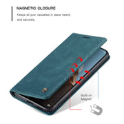 CaseMe 013 Multifunctional Horizontal Flip Leather Case with Holder & Card Slot & Wallet For Huawei P50(Blue)
