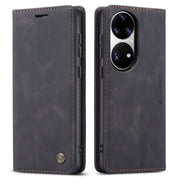 CaseMe 013 Multifunctional Horizontal Flip Leather Case with Holder & Card Slot & Wallet For Huawei P50 Pro(Black)