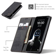 CaseMe 013 Multifunctional Horizontal Flip Leather Case with Holder & Card Slot & Wallet For Huawei P50 Pro(Black)