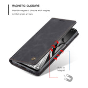 CaseMe 013 Multifunctional Horizontal Flip Leather Case with Holder & Card Slot & Wallet For Xiaomi Redmi Note 10 5G(Black)