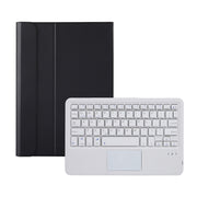 A0N5-A Ultra-thin Detachable Lambskin Texture TPU Bluetooth Keyboard Leather Tablet Case with Holder & Touchpad For Xiaomi Pad 5 / 5 Pro(Pink)