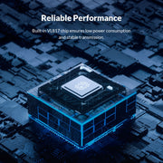 ORICO CT2U3-7AB-WH 7 In 1 Plastic Stripes Multi-Port USB HUB with Individual Switches, AU Plug(White)
