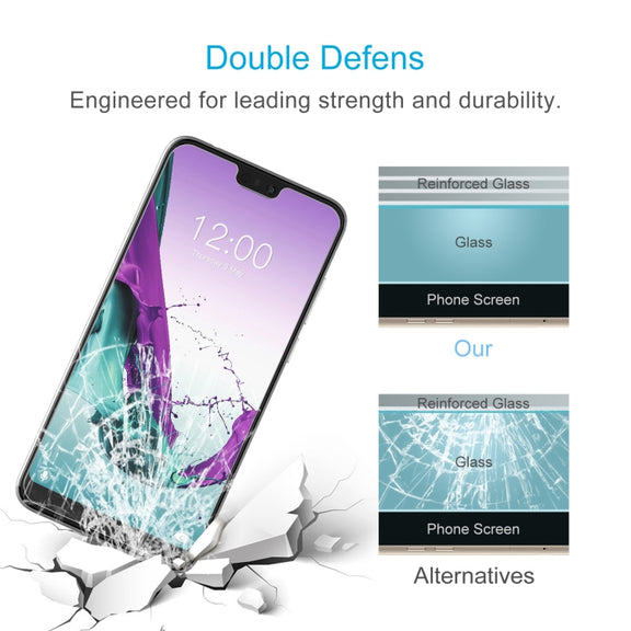 For Doogee N10 10 PCS 0.26mm 9H 2.5D Tempered Glass Film