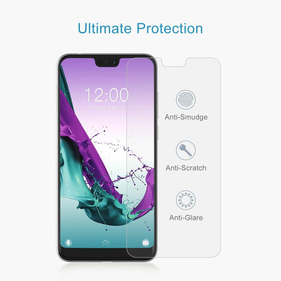 For Doogee N10 50 PCS 0.26mm 9H 2.5D Tempered Glass Film