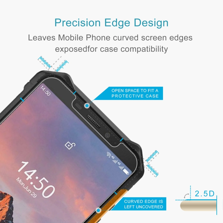 For Ulefone Armor X5 Pro 50 PCS 0.26mm 9H 2.5D Tempered Glass Film - free shipping - PMC Jewellery - Order now!