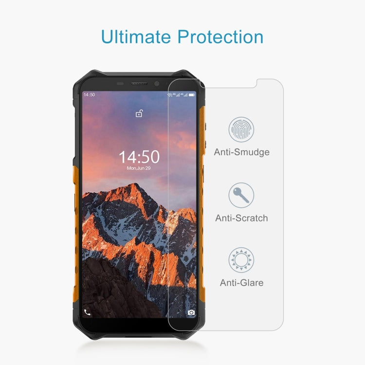 For Ulefone Armor X5 Pro 50 PCS 0.26mm 9H 2.5D Tempered Glass Film - free shipping - PMC Jewellery - Order now!