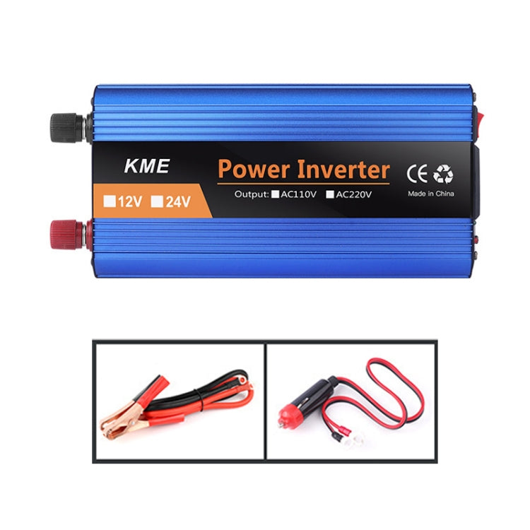 Carmaer 1200W Car Smart Multi-function Digital Display Inverter Household Power Converter, Specification:24V to 220V - Modified Square Wave by PMC TechLife | Online Shopping South Africa | PMC TechLife | Buy Now Pay Later Mobicred