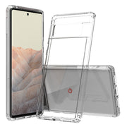 Shockproof Scratchproof TPU + Acrylic Protective Case For Google Pixel 6 Pro(Transparent)