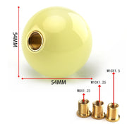 SK-1042 Universal Car Round Luminous Shift Knob with Adapters(Grenn)