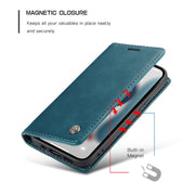 For iPhone 13 Pro Max CaseMe-013 Multifunctional Retro Frosted Horizontal Flip Leather Case with Card Slot & Holder & Wallet (Blue)
