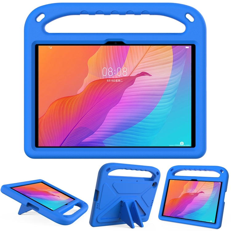 For Huawei Enjoy Tablet 2 / MatePad T10 / T10s Portable Handle EVA Shockproof Anti Falling Protective Case with Triangle Holder(Blue) - Huawei by PMC TechLife | Online Shopping South Africa | PMC TechLife | Buy Now Pay Later Mobicred
