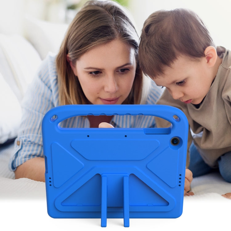 For Huawei Enjoy Tablet 2 / MatePad T10 / T10s Portable Handle EVA Shockproof Anti Falling Protective Case with Triangle Holder(Blue) - Huawei by PMC TechLife | Online Shopping South Africa | PMC TechLife | Buy Now Pay Later Mobicred